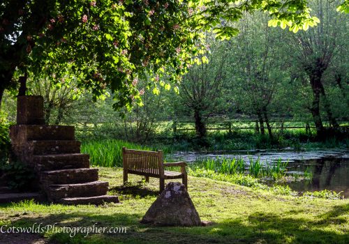 A good place to sit and contemplate original photography by Cotswolds Photographer